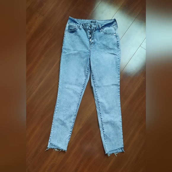 wild fable Denim - Wild Fable Raw Hem Skinny